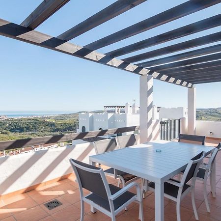 2186-Luxury Sea View Penthouse In Casares Costa Apartment Екстериор снимка