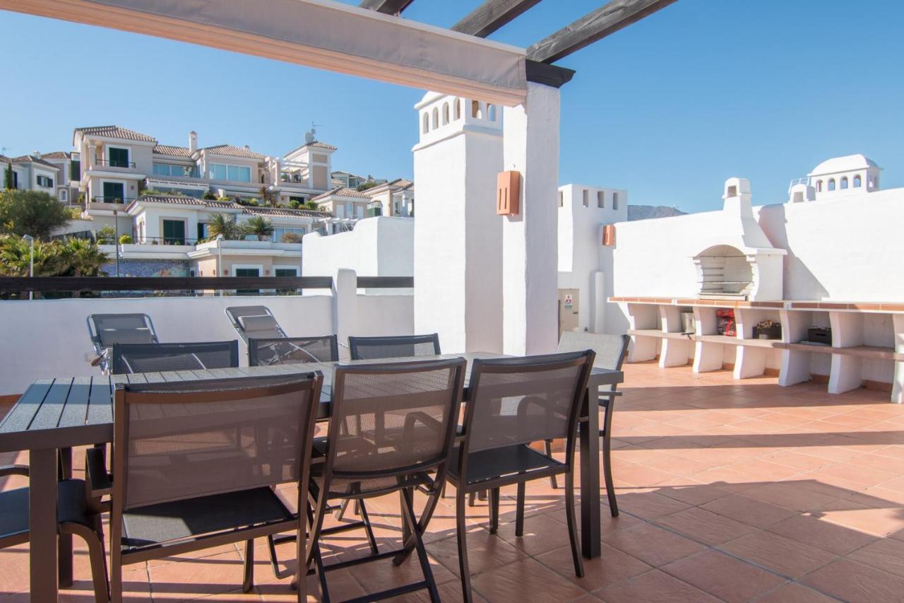 2186-Luxury Sea View Penthouse In Casares Costa Apartment Екстериор снимка