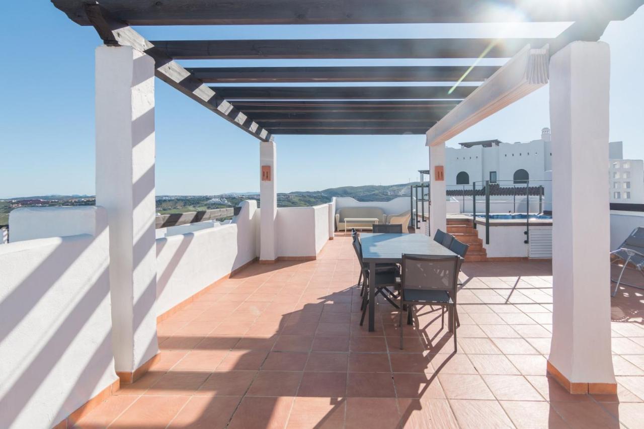 2186-Luxury Sea View Penthouse In Casares Costa Apartment Екстериор снимка