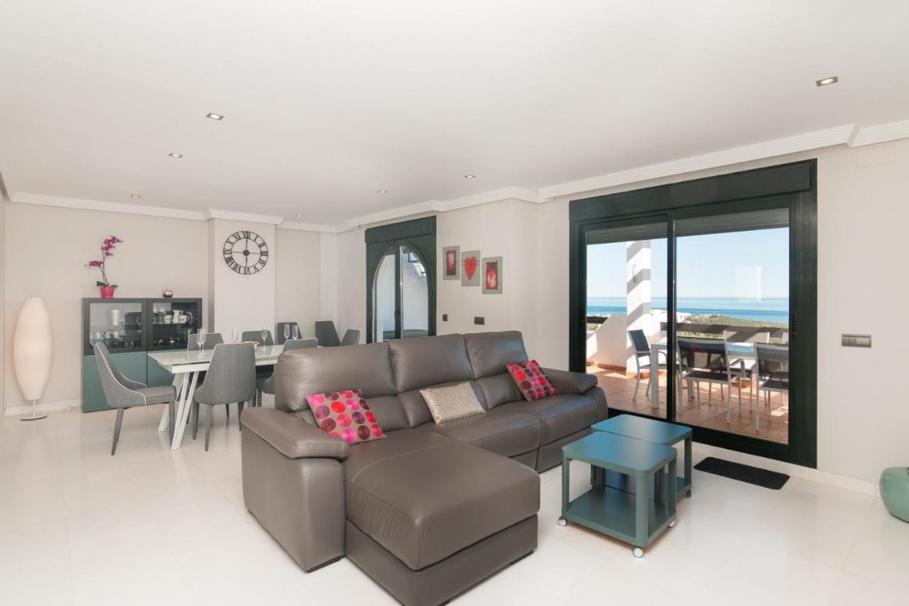 2186-Luxury Sea View Penthouse In Casares Costa Apartment Екстериор снимка