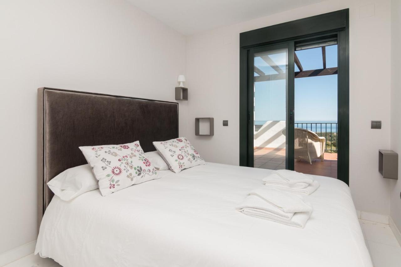 2186-Luxury Sea View Penthouse In Casares Costa Apartment Екстериор снимка